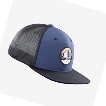 Sombreros Salomon TRUCKER Mujer Negros Azules | MX 2148ZUT